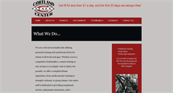 Desktop Screenshot of cortlandfitness.com